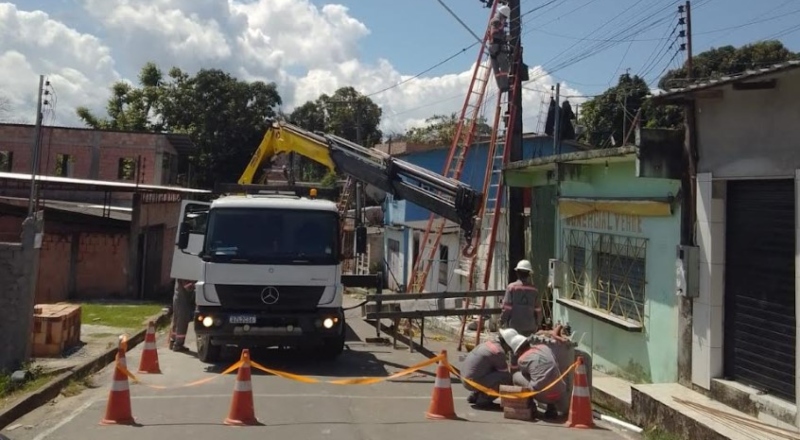 Seis bairros de Manaus ficarão sem energia elétrica nesta terça-feira (20); confira