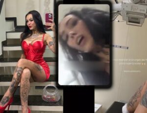 Influencer é esfaqueada 9 vezes pelo namorado durante live: "ele me furou em tudo!"; veja vídeo