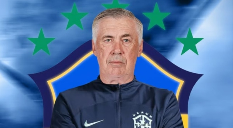 Primeira convocação de Ancelotti na seleção tem data e horário definidos pela CBF; confira