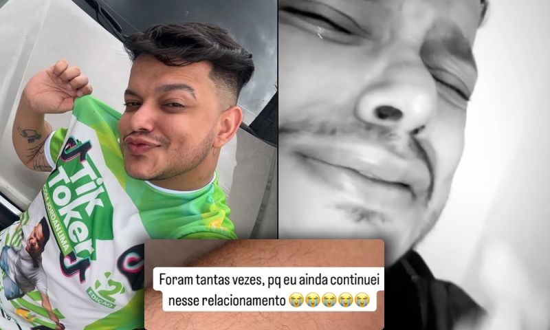 Influencer Jordan Lima é espancado por parceiro em Manaus e mostra marcas da agressão; veja vídeo