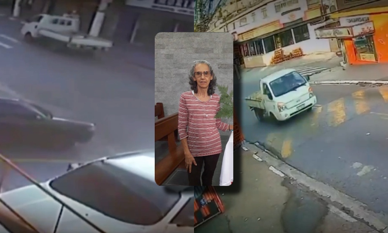 Idosa que venceu o câncer morre atropelada em faixa de pedestres e motorista foge; veja vídeo