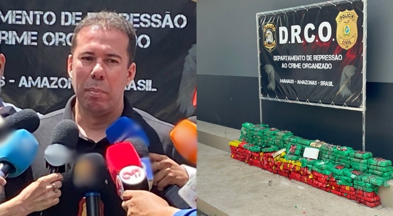 ‘Crime organizado no prejuízo’: droga avaliada em R$ 12 milhões é apreendida pela PC-AM