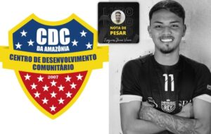 Time CDC da Amazônia emite nota de pesar pela morte do jogador Ezequias Junior: "sempre será lembrado"; veja na íntegra