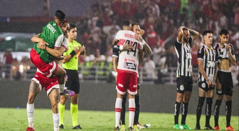 Santos é eliminado da Copa do Brasil pelo CRB, mesmo com retorno de Neymar