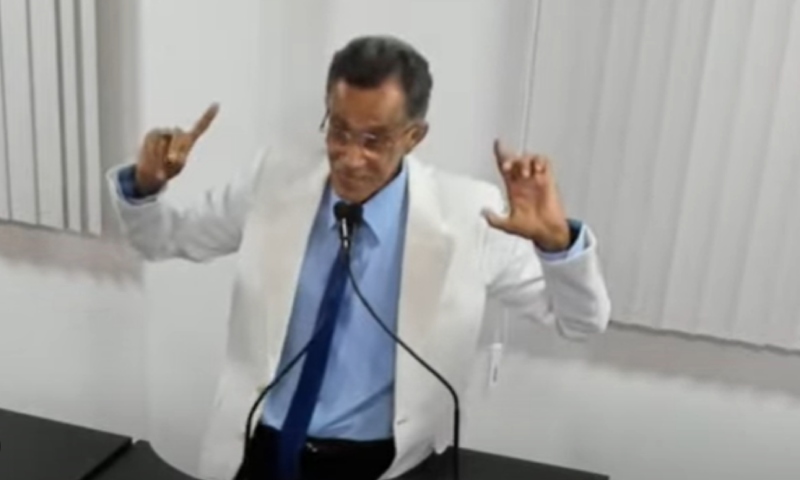 Vereador deixa todos revoltados ao falar: “quanto mais apanha, mais a mulher gosta do homem”; veja vídeo