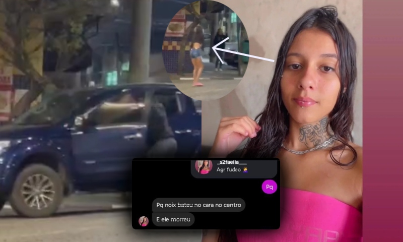 “Agora fu…”: diz galerosa ao saber que idoso que ela ajudou a espancar na rua morreu no hospital; veja vídeo