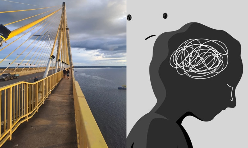 “Até quando?”: tragédia na Ponte do Rio Negro expõe o silêncio e o perigo da depressão em Manaus