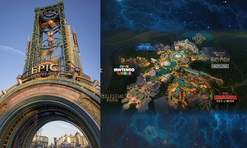 Epic Universe revoluciona Orlando: Novo parque da Universal na Flórida gera 10 mil empregos e promete US$ 2 bilhões em 2025