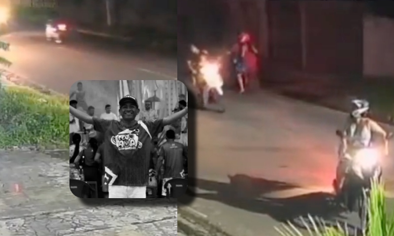 Fatalidade: veja momento em que o Agostinho, artista do Garantido, morre em acidente de moto em Parintins