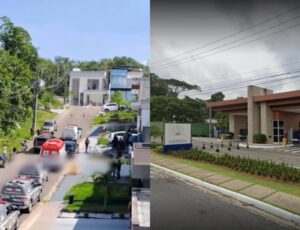 Urgente: homem faz refém no condomínio de luxo Quinta das Marinas e tenta atacar policiais