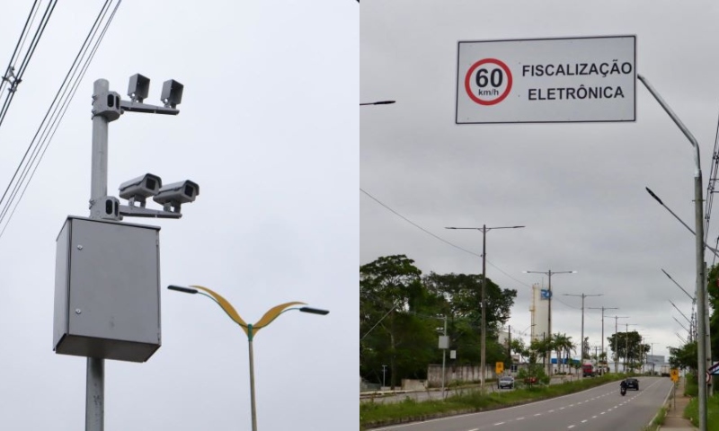 Atenção motoristas: radares de trânsito em Manaus vão entrar em operação total a partir de 1º de julho