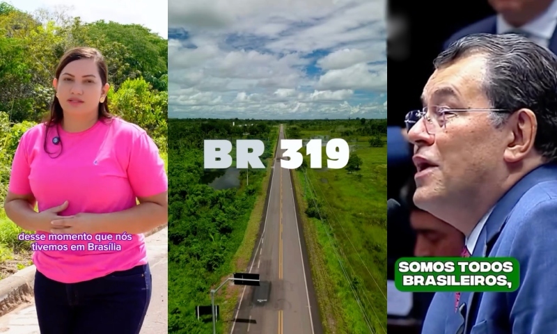 Prefeita de Careiro comemora aprovação da emenda do senador Eduardo Braga que garante o avanço da BR-319; veja vídeo