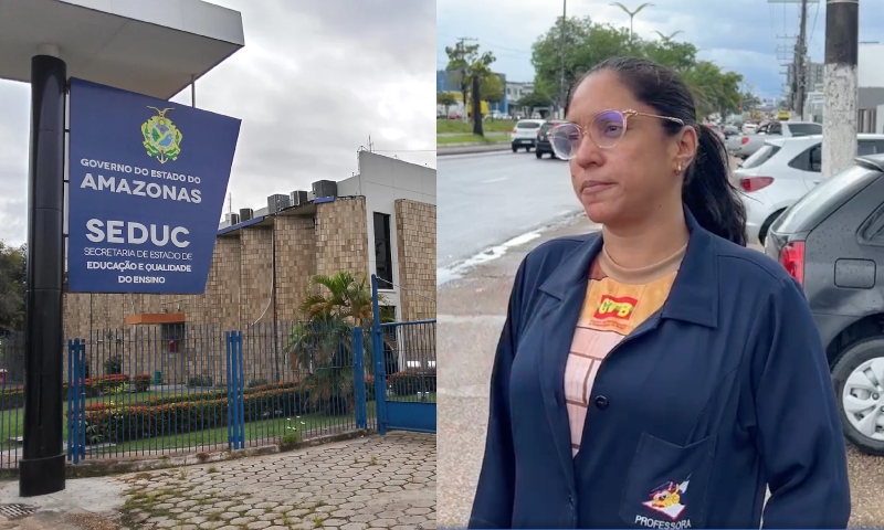 Governo do AM suspende plano de Saúde e deixa mais de 33 mil profissionais da educação sem assistência médica; veja vídeo