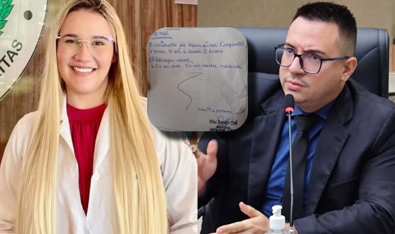 Urgente: Gabinete do vereador Rodrigo Guedes encaminhava crianças para serem atendidas por falsa médica em Manaus; veja vídeo
