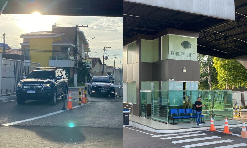 Urgente: PF realiza busca e apreensão no condomínio de luxo Forest Hill, em Manaus; veja vídeo