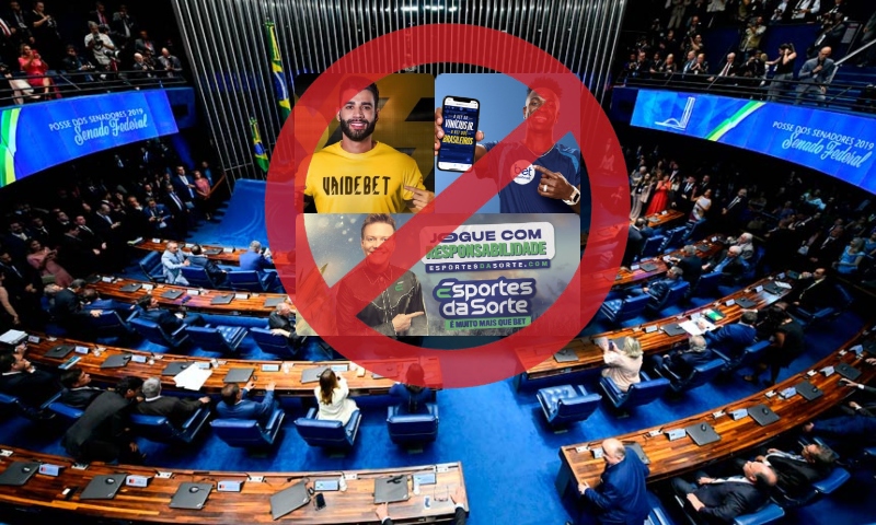 Senado aprova projeto que veta influencers e atletas em propagandas de bets; veja