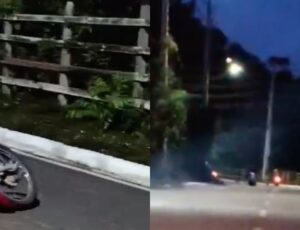 Dois jovens morrem em grave acidente de moto em Parintins; veja vídeo