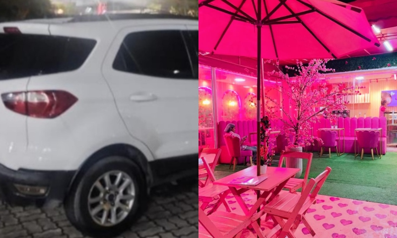 Três pessoas são sequestradas após saírem do Café com Gelato na Avenida do Turismo