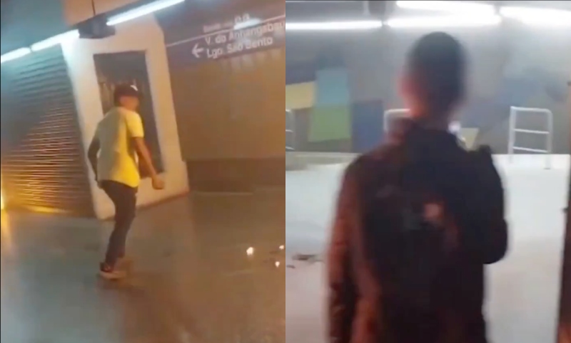 “Parecia o motoqueiro fantasma”: trabalhadores se unem e salvam vida de homem que incendiou o próprio corpo; veja vídeo