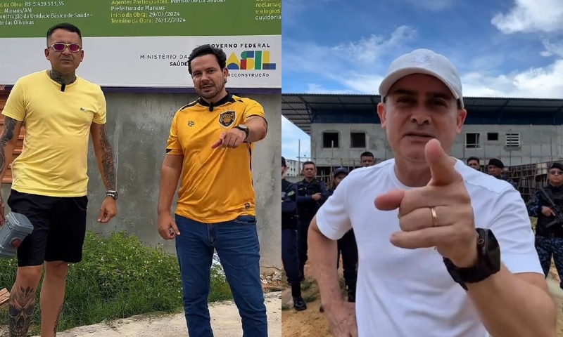 Crime anunciado: após exposição irresponsável de vereador Salazar e deputado Alberto Neto, quadrilha armada saqueia UBS e causa prejuízo de mais de R$ 500 mil em Manaus