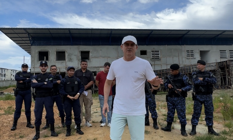 “Nós vamos encontrar esses bandidos”, garante prefeito David Almeida sobre roubo em UBS no Monte das Oliveiras
