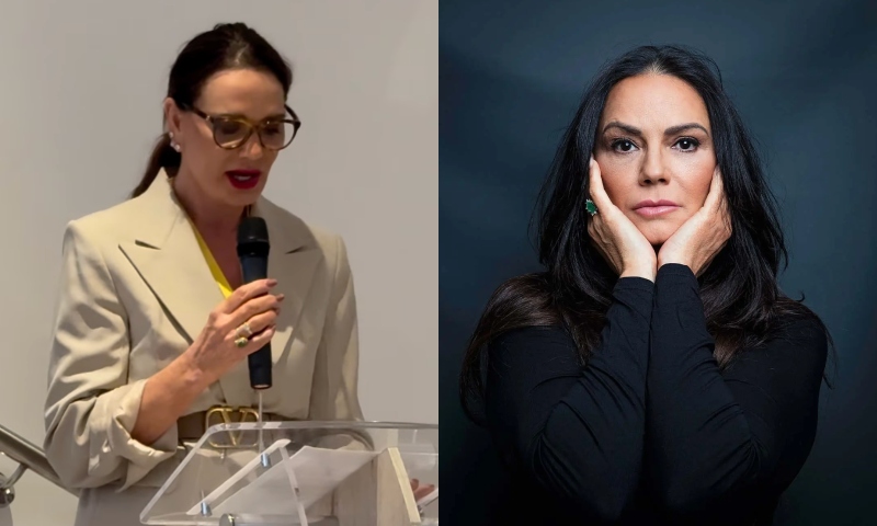 Luiza Brunet destaca Lei Mariana Ferrer em evento na Embaixada do Reino Unido