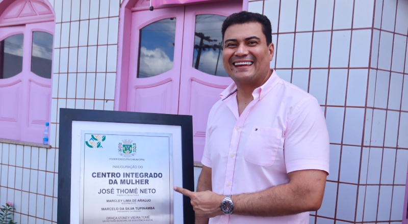 Centro Integrado da Mulher é inaugurado em Autazes e prefeito Thomé Neto comemora: “juntos por uma cidade mais igualitária”