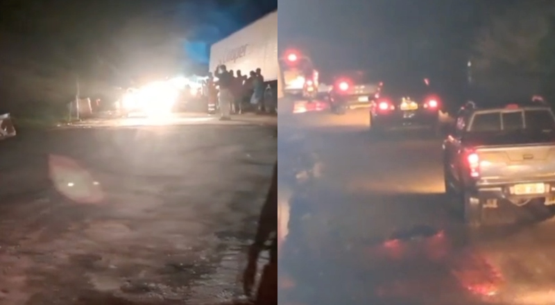 BR-319: veículos de pequeno porte voltam a circular na Ponte Curuçá após rompimento de aterro; veja vídeo