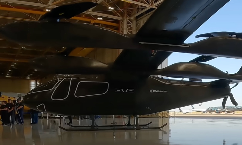 Embraer recebe R$ 90 milhões da Finep para desenvolver ‘carro voador’; veja vídeo