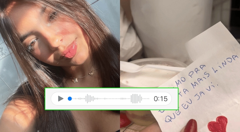 Vaza último áudio que adolescente mandou sobre presente misterioso antes de morrer envenenada; ouça