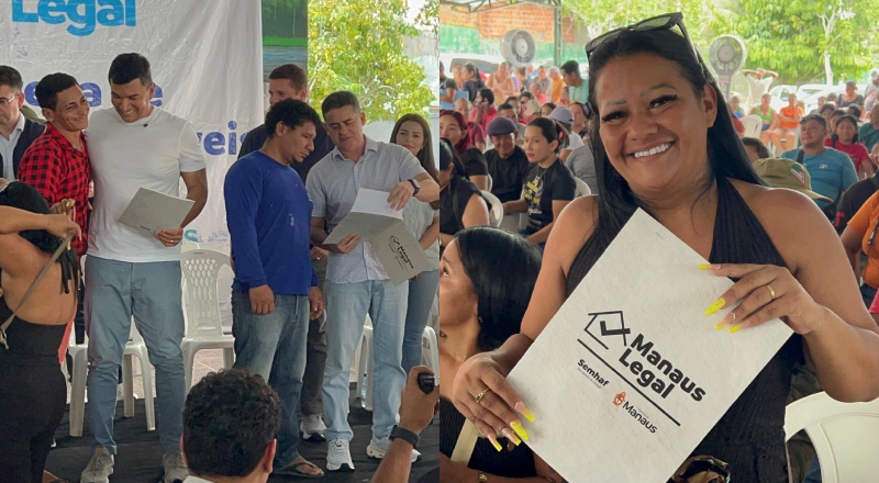 Prefeito David Almeida entrega 210 títulos definitivos a famílias indígenas em Manaus
