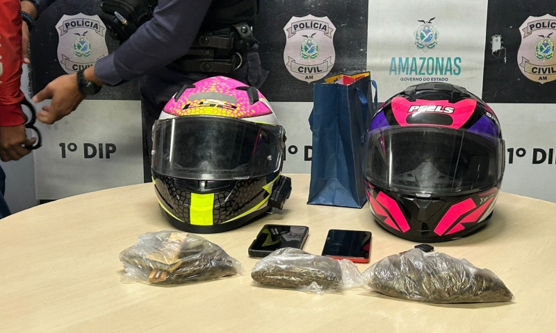 Homem é preso com drogas e celulares em patrulhamento na Zona Sul de Manaus