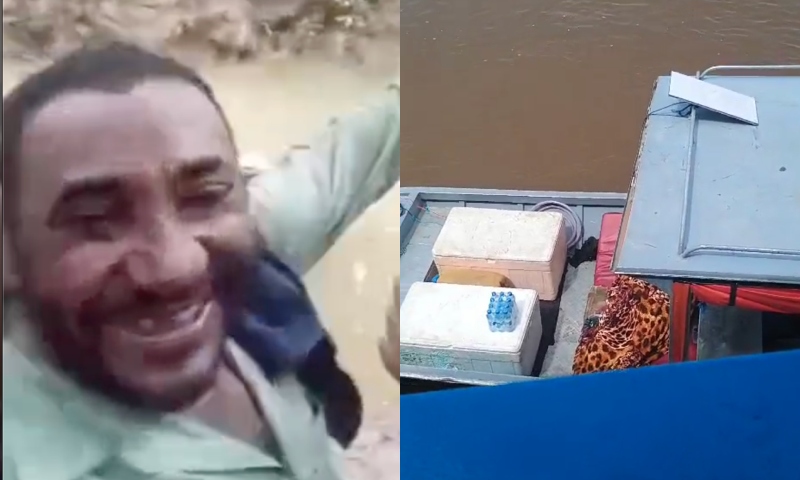 Antes de morrer queimado, garimpeiro gravou vídeo agradecendo a Deus por ter ‘driblado’ a PF; veja vídeo