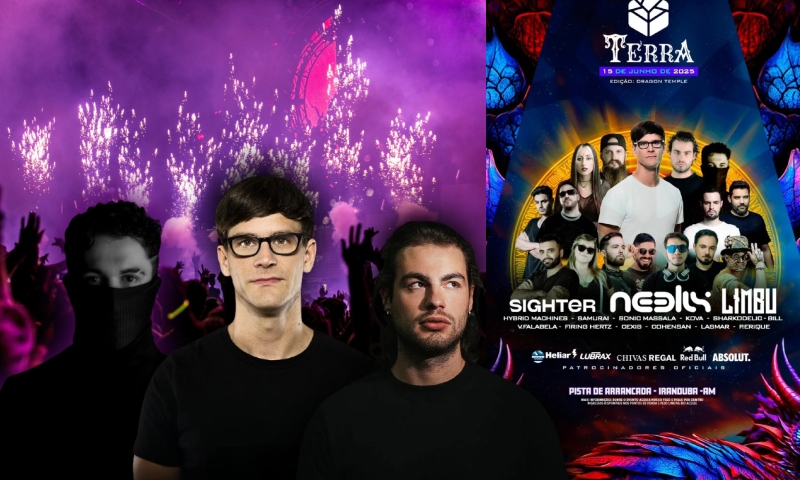 “Vai ser ÉPICO!”: Neelix, Sighter e Limbu vão agitar o TERRA CREW 2025 em Iranduba; veja vídeo