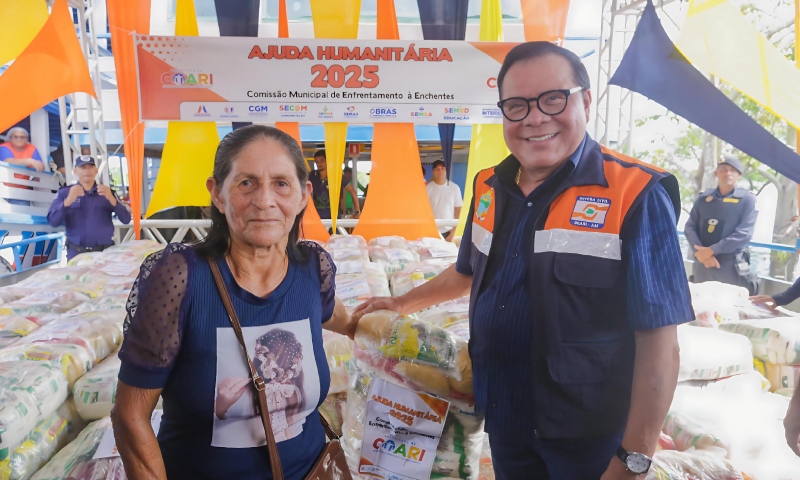 Apoio Ininterrupto: Prefeito Adail Pinheiro garante assistência às vítimas da enchente em Coari neste sábado