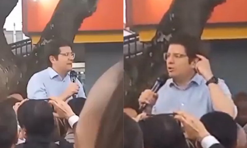 Vídeo forte mostra momento em que pré-candidato à presidência da Colômbia sofre atentado a tiros em Bogotá