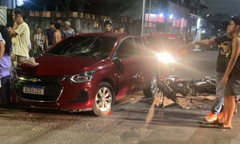 Urgente: motoqueiro morre em grave acidente no bairro Petrópolis; veja