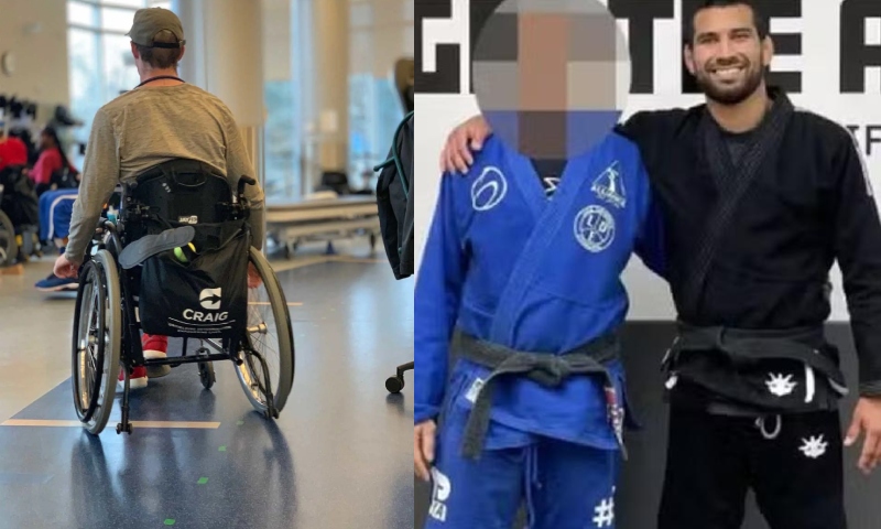Aluno de jiu-jitsu recebe indenização de R$ 313 milhões após professor deixá-lo tetraplégico; veja vídeo