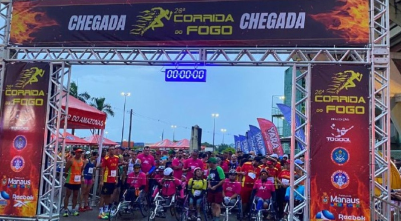 Bombeiros abrem inscrições para 28ª Corrida do Fogo em Manaus