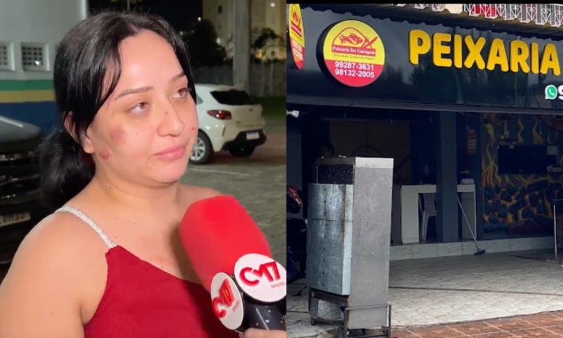 Mulher denuncia agressão após cobrança de pensão alimentícia no bairro São Jorge; veja vídeo