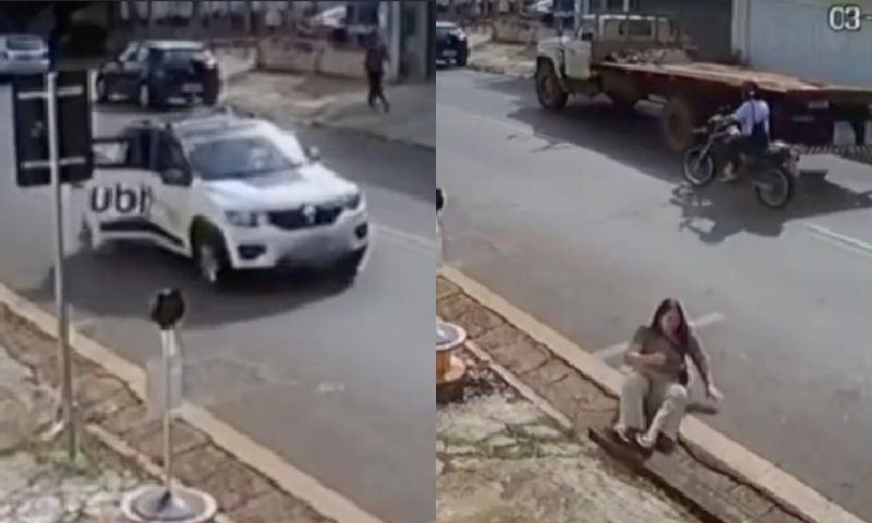 Mulher se joga de carro de app em movimento para não pagar corrida de R$ 10,40; veja vídeo