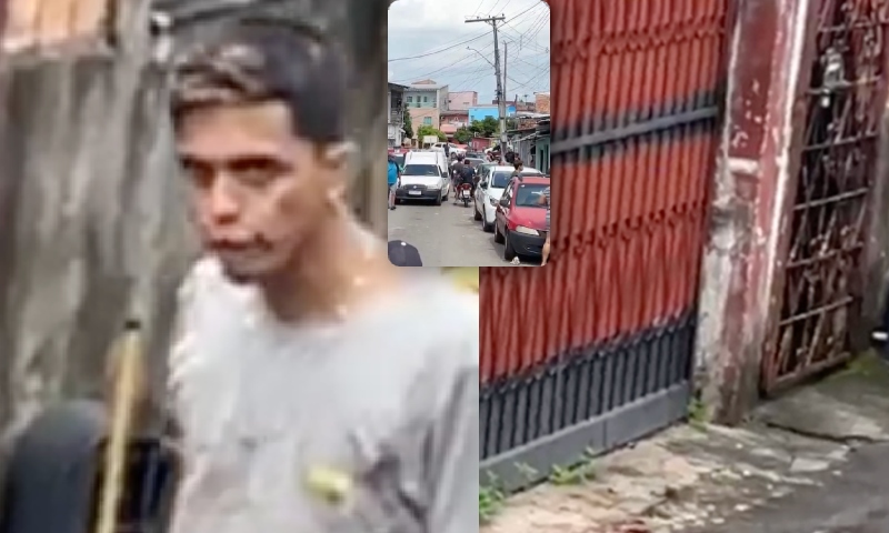 “Faz não Samuel, ele vai morrer!”: veja momento em que jovem esfaqueia o próprio irmão no bairro Japiim; vídeo