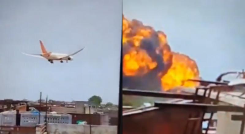 Urgente: avião com mais de 200 pessoas despenca após decolagem; veja vídeos