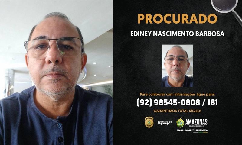 Homem que ameaçou de morte a ex-companheira está sendo procurado em Manaus