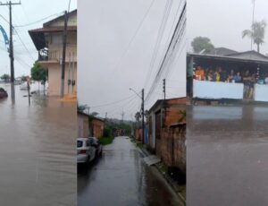 Tempestades castigam Amazonas e Pará: Manaus e Santarém ficam debaixo d’água; veja vídeos