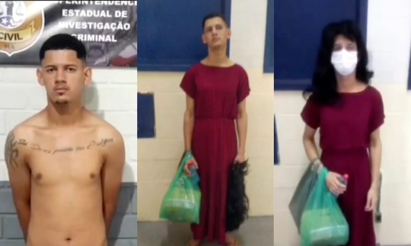 “De Maloqueiro para Miss Blindada”: detento se fantasia de mulher para fugir de presídio; vídeo