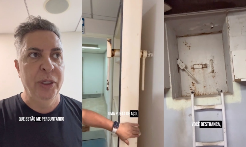 Prefeito de Belo Horizonte mostra bunker em que ficou abrigado durante ataques de Israel contra Irã; veja vídeo