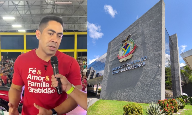 Ex-vereador cassado em Presidente Figueiredo, Ricelli Pontes é multado pelo TCE-AM após se autopromover em escola estadual