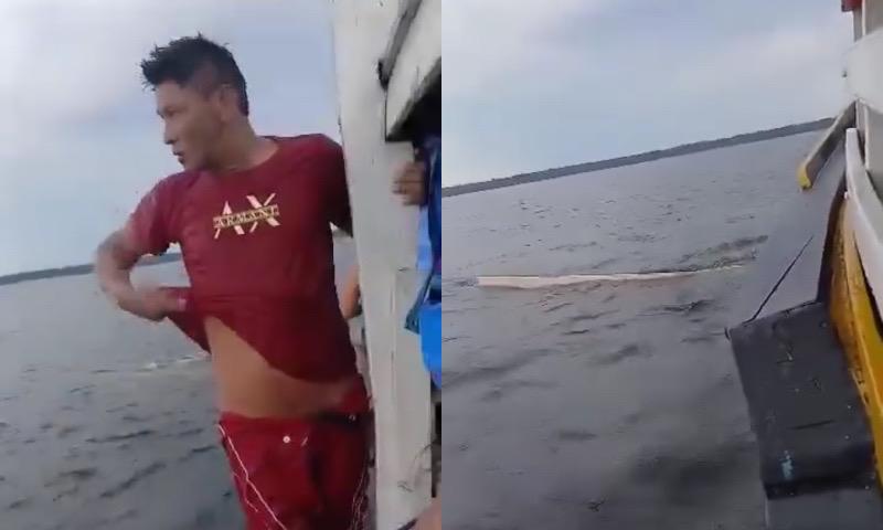 Tragédia: ‘rabeta’ naufraga em Barreirinha, no Amazonas, e deixa um morto e um desaparecido; veja vídeo
