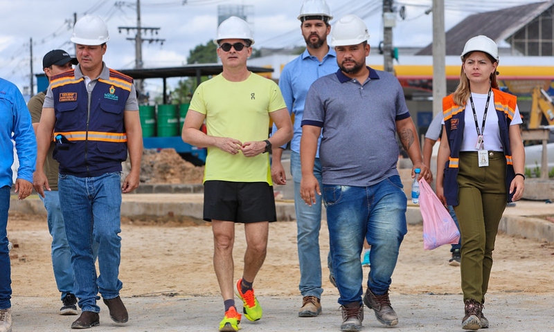 Prefeito David Almeida garante entrega do complexo Rei Pelé ainda em junho, superando atrasos climáticos e desafios estruturais